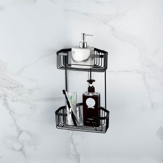 Полочка для ванной Frap F351-16 черный