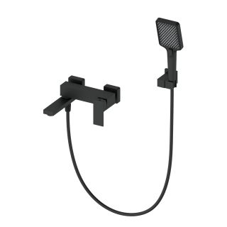 Смеситель для ванны с душем Wonzon & Woghand Cube WW-88639016-MB чёрный матовый