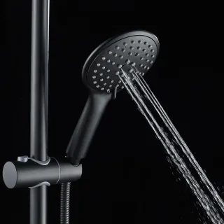 Душевая стойка Shevanik S8736H чёрный