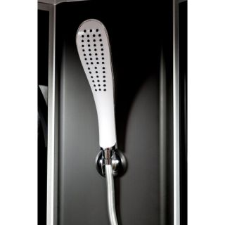 Душевая кабина Deto L 809 N без крыши BLACK 90х90х200 см