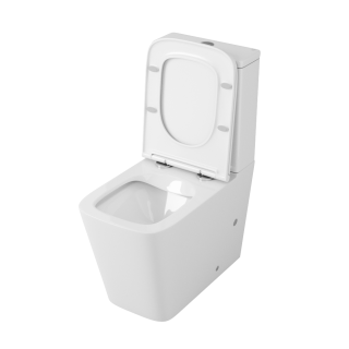 Чаша унитаза-компакта напольного безободкового OWL Vatter Ruta-G OWLT190402 с сиденьем DP микролифт