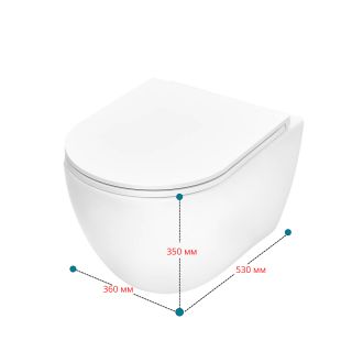 Комплект для установки подвесного унитаза с панелью смыва TECEspring R K401204WCR чёрный матовый