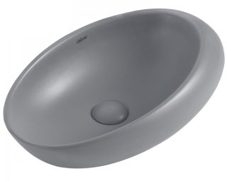 Раковина ABBER Bequem AC2107MG 49см серый матовый