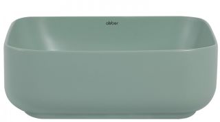 Раковина ABBER Rechteck AC2211MCG 39см светло-зелёный матовый