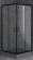 Душевой уголок Royal Bath HPD 110x100см чёрный RB1110HPD-T-BL