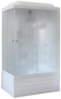 Душевая кабина Royal Bath BP правая стекло матовое 100x80см RB8100BP2-M-R