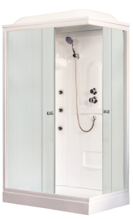 Душевая кабина Royal Bath HP левая стекло матовое 120x80см RB8120HP2-M-L