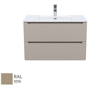 Подвесная тумба с раковиной IDDIS Edifice EDI80C0i95K 80см капучино