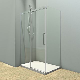 Душевой уголок Veconi Rovigo RV-070CH, 1500х900х1950, хром, стекло прозрачное