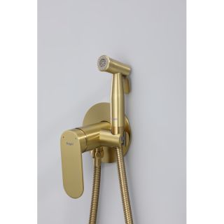 Гигиенический душ со смесителем Raglo R10.52.03 золотой сатин