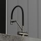 Смеситель для кухни Sancos Dora SC4003GG воронёная сталь