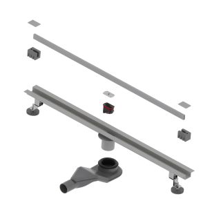 Душевой лоток обрезной RGW SDR-50B 76215080-04 80 см чёрный