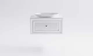 Тумба с раковиной Astra-Form Шарм 4631177713378 70 см белый матовый