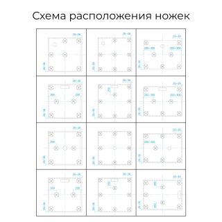 Душевой поддон RGW ST-W 16152075-01 75x75см белый