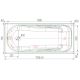 Чугунная ванна Универсал Сибирячка 170x75 см