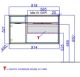 Тумба под раковину  Aqwella Malaga 90 Mal.01.09/R
