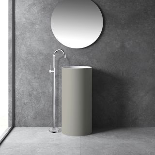 Напольный смеситель для раковины ABBER Wasser Kreis хром AF8141