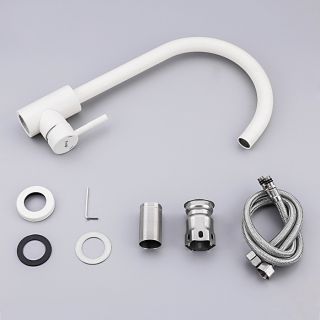 Смеситель для кухни Frap F40899-1 белый