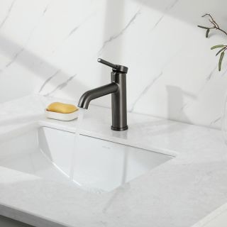 Смеситель для раковины Gappo G1006-9 оружейная сталь