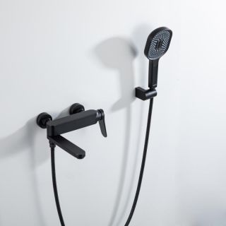 Смеситель для ванны Gappo G3210-6 чёрный