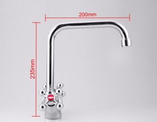 Смеситель для кухни Frap F4019 хром