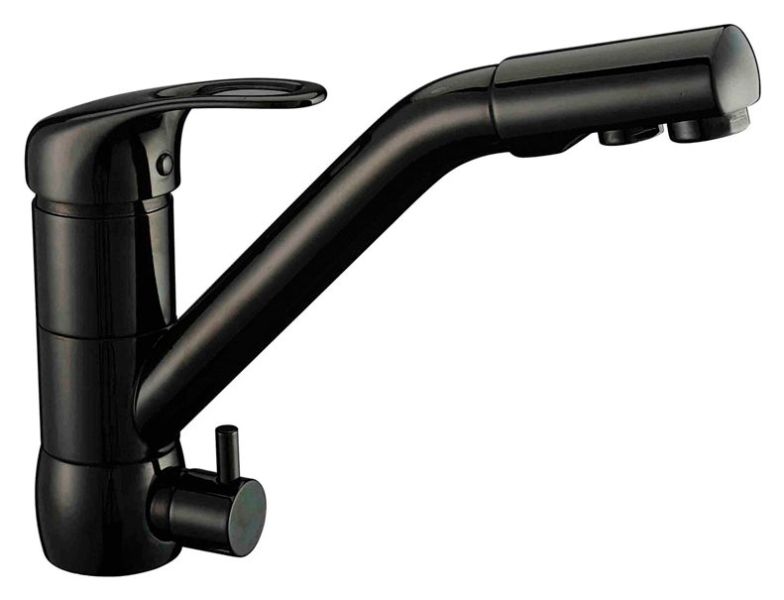 Смеситель для кухни ZORG Sanitary ZR 400 KF-12 BLACK