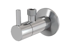 Угловой вентиль Rav Slezak RV0212 с фильтром белый