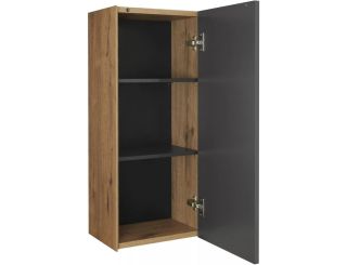 Шкаф Акватон Сохо дуб веллингтон/графит 1A258403AJA00