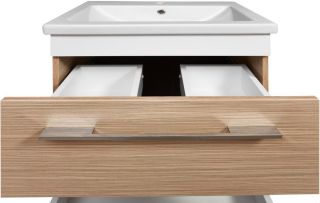 Тумба под раковину Stella Polar Симона 60см зебрано светлый SP-00000169