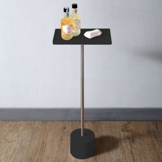 Стойка для ванной комнаты ABBER Stein AS1635MB чёрный матовый