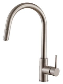 Смеситель для кухни Haiba HB70304-5 сталь