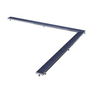 TECE Основа для плитки  "plate" TECEdrainline угловая 611070 из нержавеющей стали 100 x 100 cм