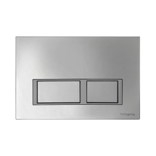 Комплект TECE TECEspring S401201 инсталляция для унитаза с кнопкой смыва хром глянцевый контур клавиш хром матовый