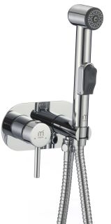Гигиенический душ со смесителем Milardo Tidy хром TIDSBR0M08