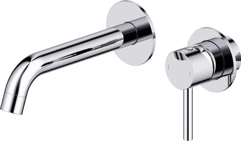 Смеситель для раковины встроенный Timo Saona 2372/00SM хром