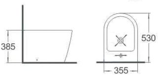 Timo биде INARI напольное (TK-502)