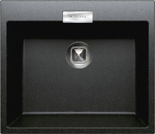 Мойка кухонная Tolero Loft TL-580 чёрный 473585