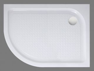 Душевой акриловый поддон 120x80см, правосторонний, белый BelBagno TRAY-BB-RH-120/80-550-15-W-R