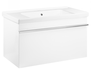 Подвесная тумба под раковину Veedi Novel NVL900T-DR 90см белый