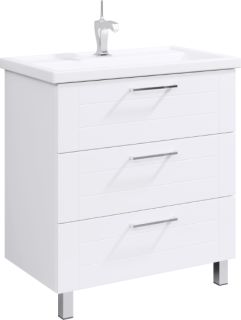 Тумба под раковину Aqwella Манчестер 80 см напольная