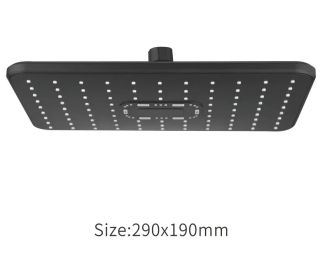 Верхний душ Rose RH32H чёрный