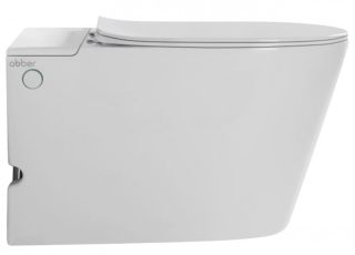 Подвесной унитаз ABBER Bequem AC1106P с импульсным смывом белый