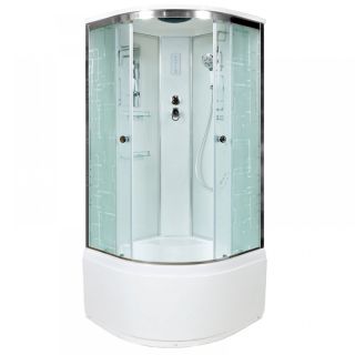Душевая кабина Deto EM4580 с электрикой (эл.) 80х80х220 см