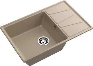 Мойка кухонная GranFest VERTEX V-780L песочный