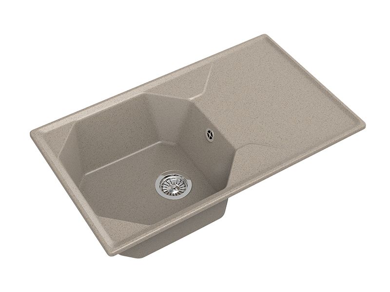 Мойка кухонная GranFest Песок Unique U--840 L пес