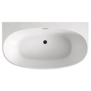 ВАННА АКРИЛОВАЯ AZARIO CAMBRIDGE CAM17289 169/88 С КАРКАСОМ С СИФОНОМ БЕЛАЯ