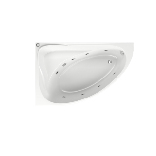 Ванна акриловая Bas Милан 170x110 левая