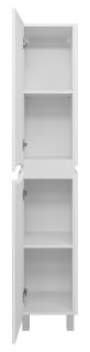 Напольный шкаф - пенал Misty Венера 35см левый белый