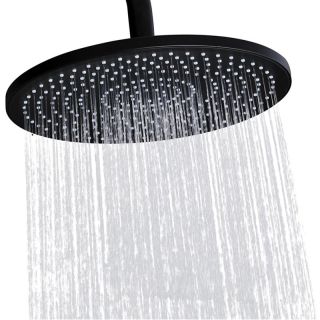 Верхний душ Gappo G006-25 25 см чёрный