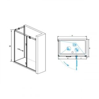 Душевой уголок RGW VI-41 80х100